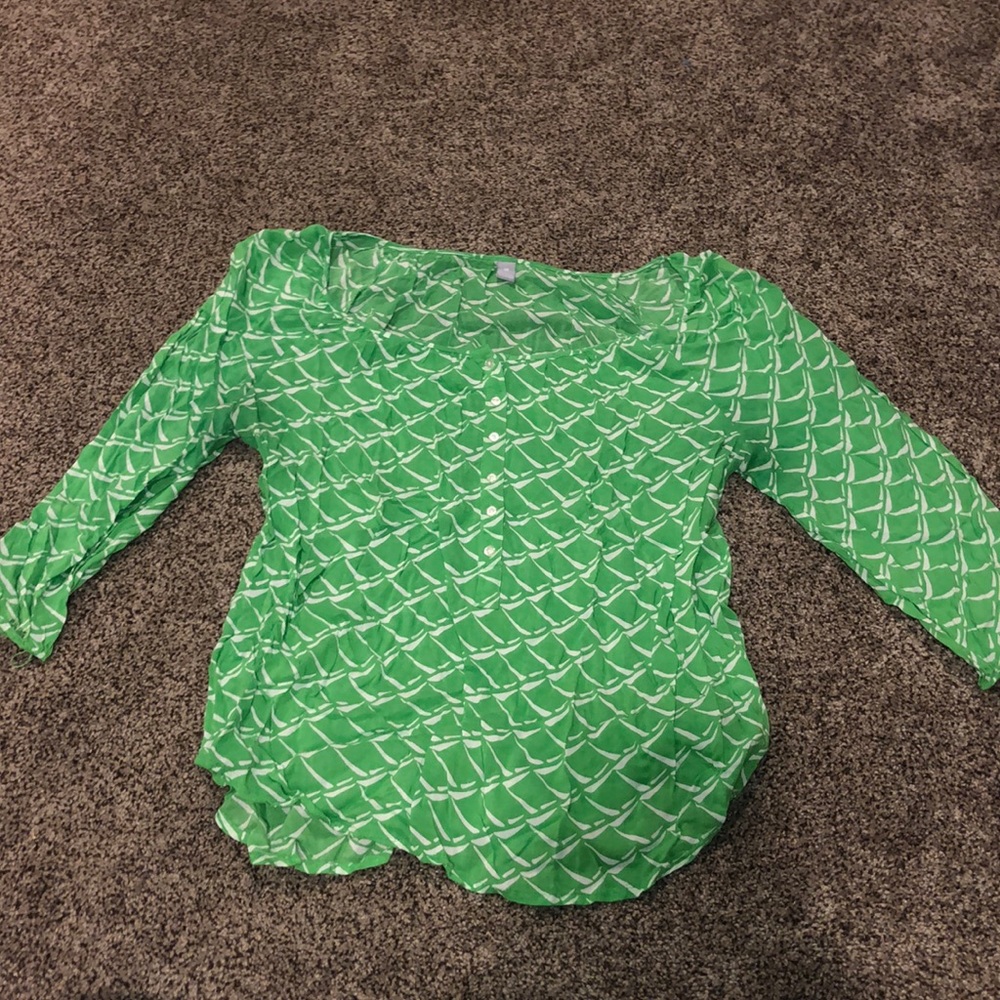 Nice green blouse